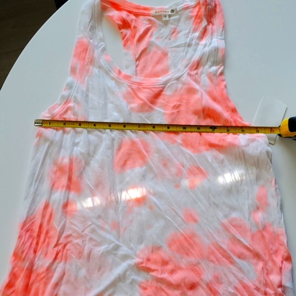 NWT Sundry coral tie dye - Picture 3 of 7
